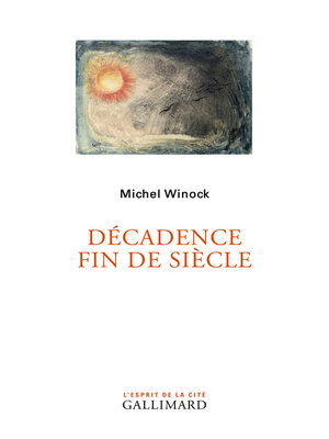 cover image of Décadence fin de siècle